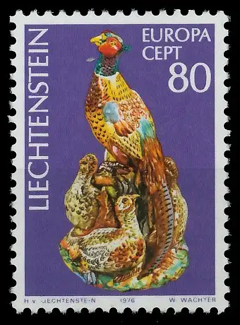 LIECHTENSTEIN 1976 Nr 643 postfrisch SAC6F22