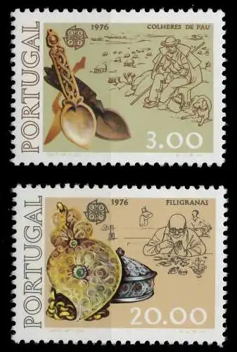 PORTUGAL 1976 Nr 1311-1312 postfrisch SAC6FEE