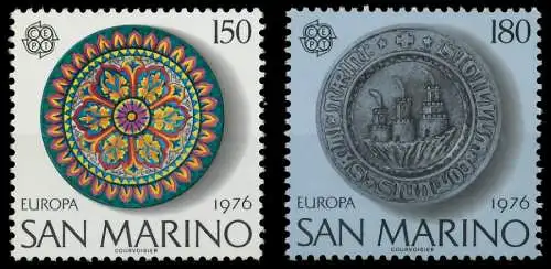 SAN MARINO 1976 Nr 1119-1120 postfrisch SAC700A