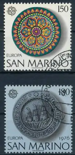 SAN MARINO 1976 Nr 1119-1120 gestempelt 04578A