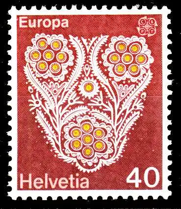 SCHWEIZ 1976 Nr 1073 postfrisch SAC706E