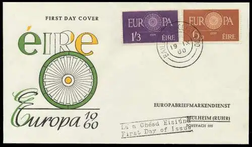 IRLAND Nr 146-147 BRIEF FDC 04B036