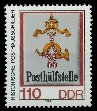 DDR 1990 Nr 3305 postfrisch SACC99E