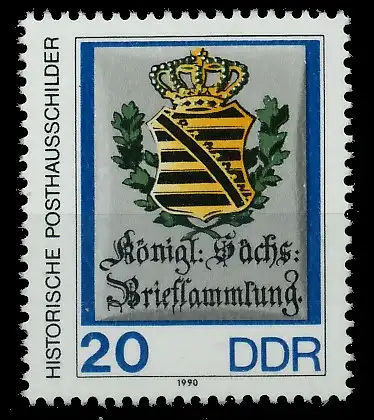 DDR 1990 Nr 3303 postfrisch SACC97E