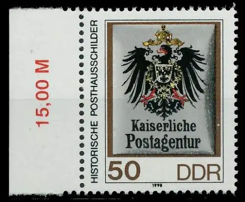 DDR 1990 Nr 3304 postfrisch SRA 04B122