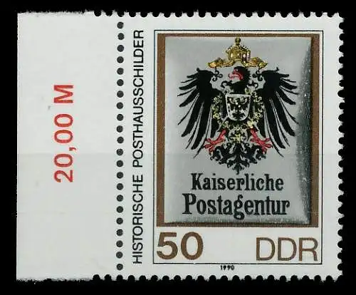 DDR 1990 Nr 3304 postfrisch SRA 04B146