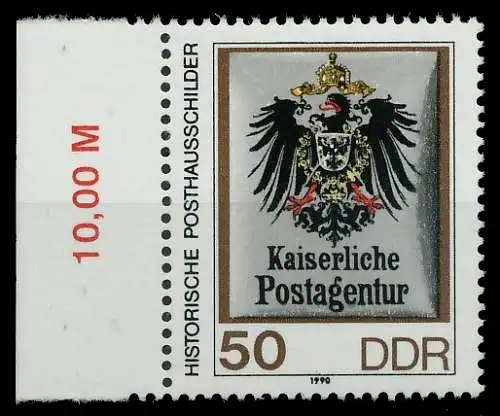 DDR 1990 Nr 3304 postfrisch SRA 04B16E