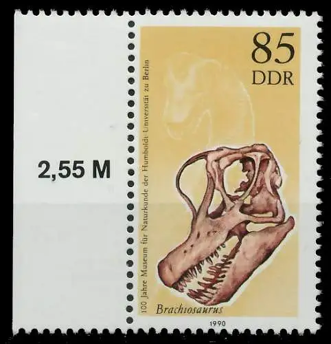 DDR 1990 Nr 3328 postfrisch SRA 04B2BE
