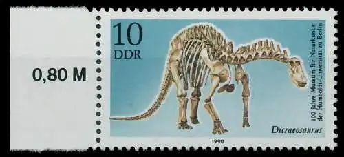 DDR 1990 Nr 3324 postfrisch SRA 04B336