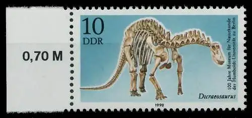 DDR 1990 Nr 3324 postfrisch SRA 04B33A