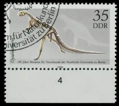 DDR 1990 Nr 3326 gestempelt URA 04B3AA