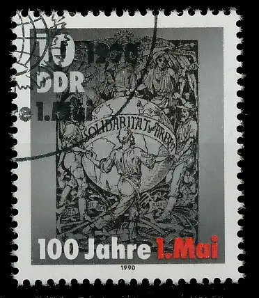 DDR 1990 Nr 3322 gestempelt 04B446