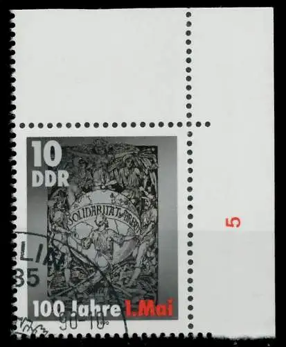 DDR 1990 Nr 3322 gestempelt ECKE-ORE 04B46A