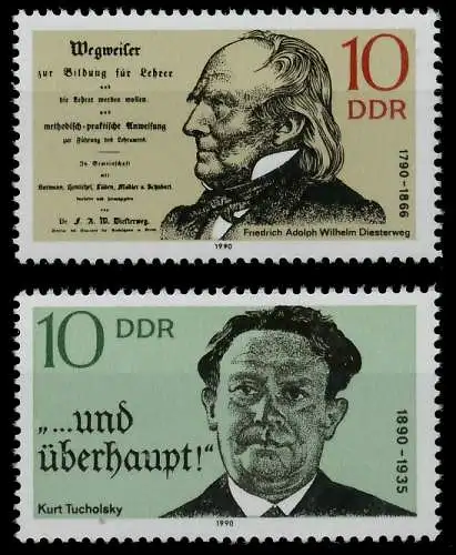 DDR 1990 Nr 3320-3321 postfrisch SACCD16
