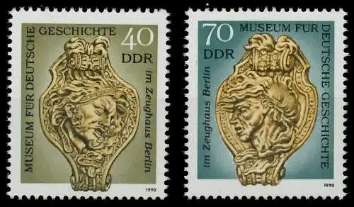 DDR 1990 Nr 3318-3319 postfrisch SACCE6E