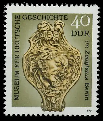 DDR 1990 Nr 3318 postfrisch SACCE82