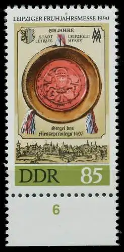 DDR 1990 Nr 3317 postfrisch URA 04B6F2