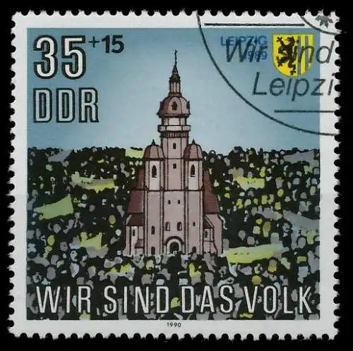 DDR 1990 Nr 3315 gestempelt 04B72E