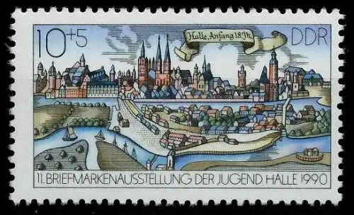 DDR 1990 Nr 3338 postfrisch SAD35CE