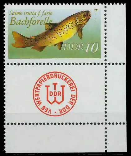 DDR ZUSAMMENDRUCK Nr 3096IIv+ZF postfrisch SENKR PAAR E 05AD96