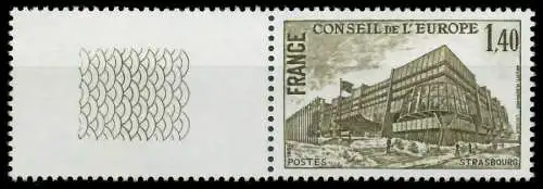 FRANKREICH DIENSTMARKEN EUROPARAT Nr LF + 25 postfrisch 05F526