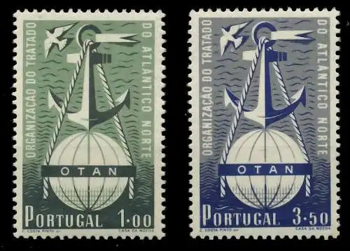 PORTUGAL 1952 Nr 778-779 postfrisch 05FACA