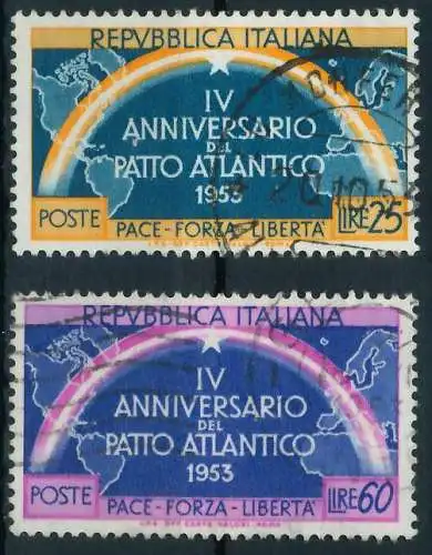 ITALIEN 1953 Nr 896-897 gestempelt 05FAFE