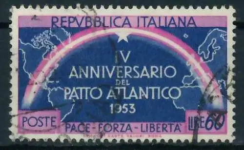 ITALIEN 1953 Nr 897 gestempelt 05FB12
