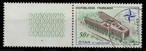 FRANKREICH 1959 Nr 1272L gestempelt WAAGR PAAR 05FB4E