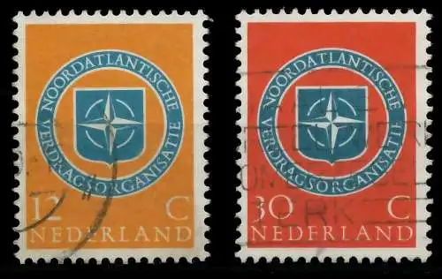 NIEDERLANDE 1959 Nr 728-729 gestempelt 05FBE6