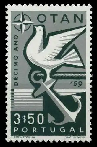 PORTUGAL 1960 Nr 879 postfrisch SAE4452