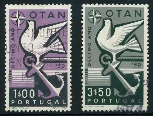 PORTUGAL 1960 Nr 878-879 gestempelt 05FC36