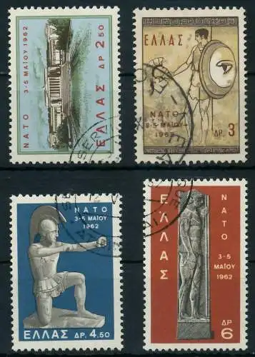 GRIECHENLAND 1962 Nr 792-785 gestempelt 05FC3A