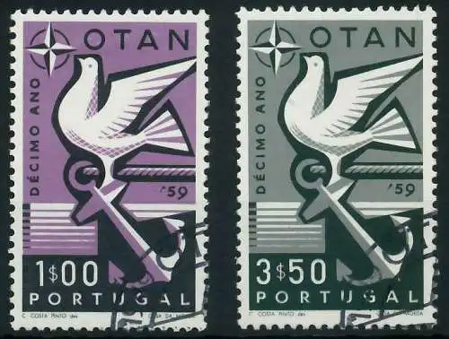 PORTUGAL 1960 Nr 878-879 gestempelt 05FC46