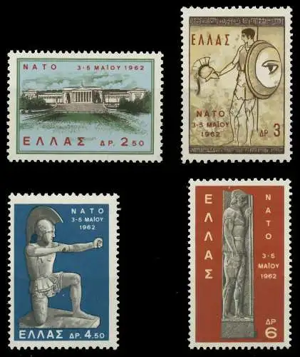 GRIECHENLAND 1962 Nr 792-785 postfrisch SAE44EA