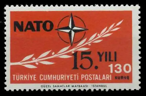 TÜRKEI 1964 Nr 1900 postfrisch SAE4542