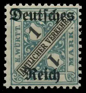DEUTSCHES REICH DIENSTMARKEN 1920 Nr 64 postfrisch 064032