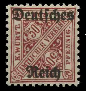 DEUTSCHES REICH DIENSTMARKEN 1920 Nr 63 postfrisch 064036