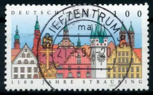 BRD 1997 Nr 1910 zentrisch gestempelt 6AD376