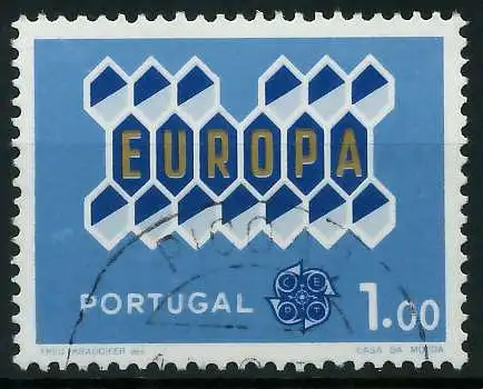 PORTUGAL 1962 Nr 927 gestempelt 9B043A