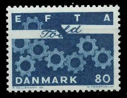 DÄNEMARK 1967 Nr 450y postfrisch SAE9A42