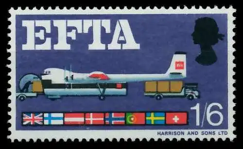 GROSSBRITANNIEN 1967 Nr 445y postfrisch SAE9AD6