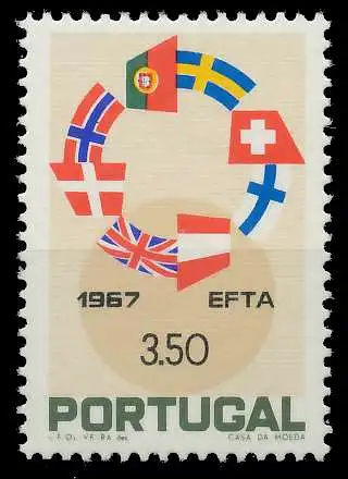 PORTUGAL 1967 Nr 1044 postfrisch SAE9B1A