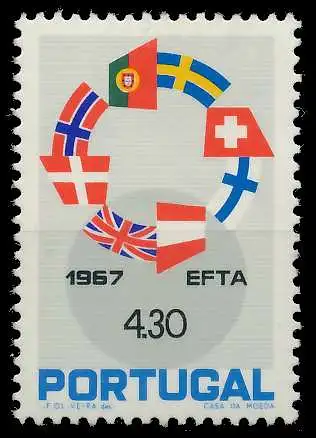 PORTUGAL 1967 Nr 1045 postfrisch SAE9B36