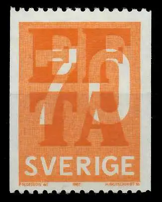 SCHWEDEN 1967 Nr 573C postfrisch 064332