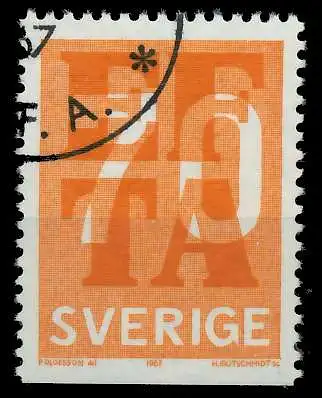 SCHWEDEN 1967 Nr 573Du gestempelt 064372