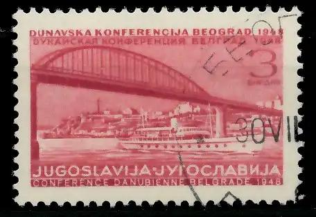 JUGOSLAWIEN 1948 Nr 549 gestempelt 06A9B2