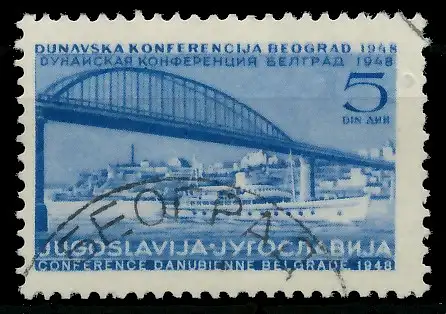 JUGOSLAWIEN 1948 Nr 550 gestempelt 06A9D2