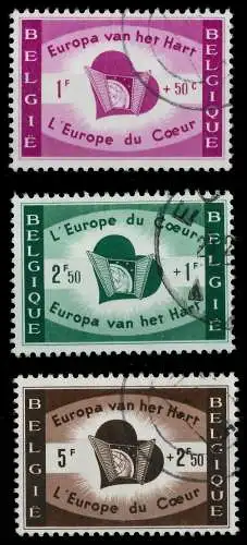 BELGIEN 1959 Nr 1143-1145 gestempelt 06AA0E