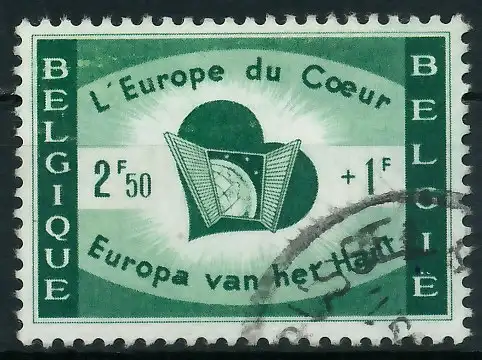 BELGIEN 1959 Nr 1144 gestempelt 06AA26